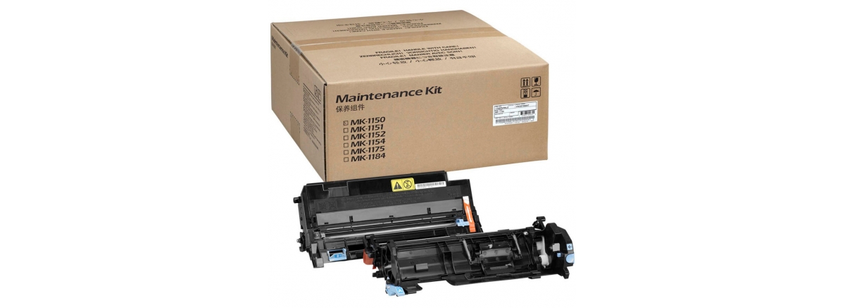 KYOCERA комплектация и установка ремонтного комплекта MK-1150