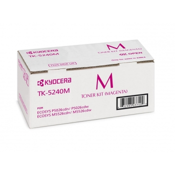 Тонер-картридж Kyocera TK-5240M для P5026cdn/cdw, M5526cdn/cdw (1T02R7BNL0) Тонер-картридж Kyocera TK-5240M для P5026cdn/cdw, M5526cdn/cdw (1T02R7BNL0)